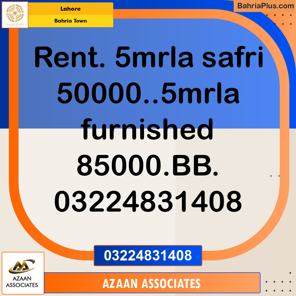 Residential House for Sale in Bahria Town, Lahore - (BP-247873)