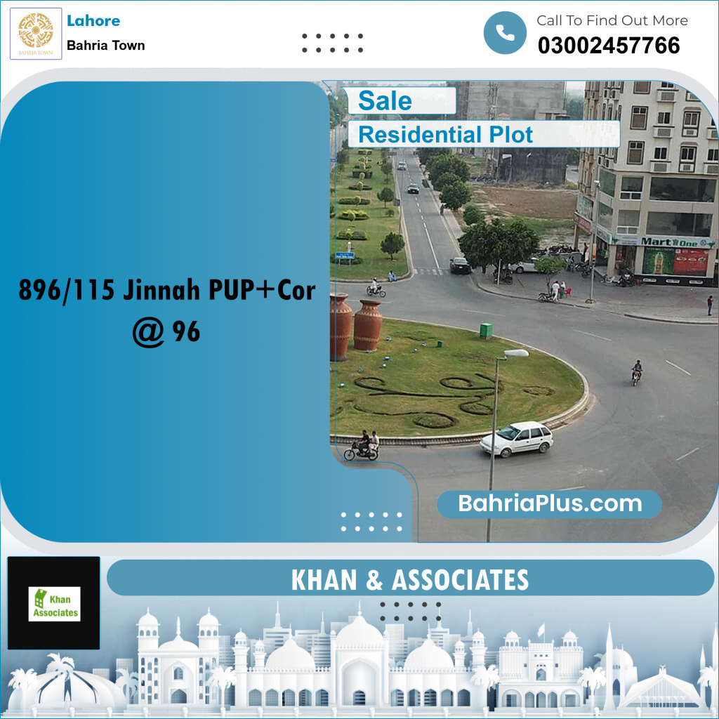 Residential Plot for Sale in Bahria Town, Lahore - (BP-248148)