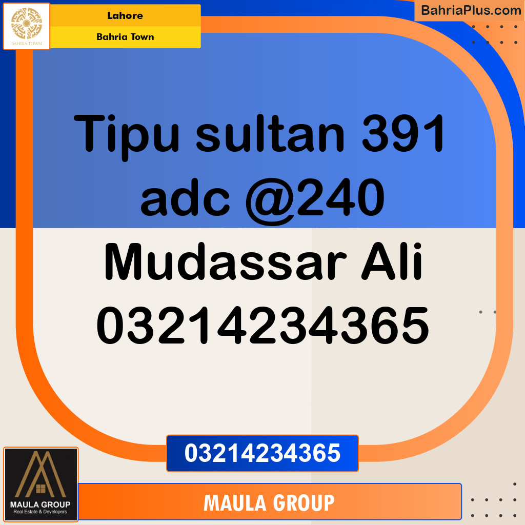 Residential Plot for Sale in Bahria Town, Lahore - (BP-248171)