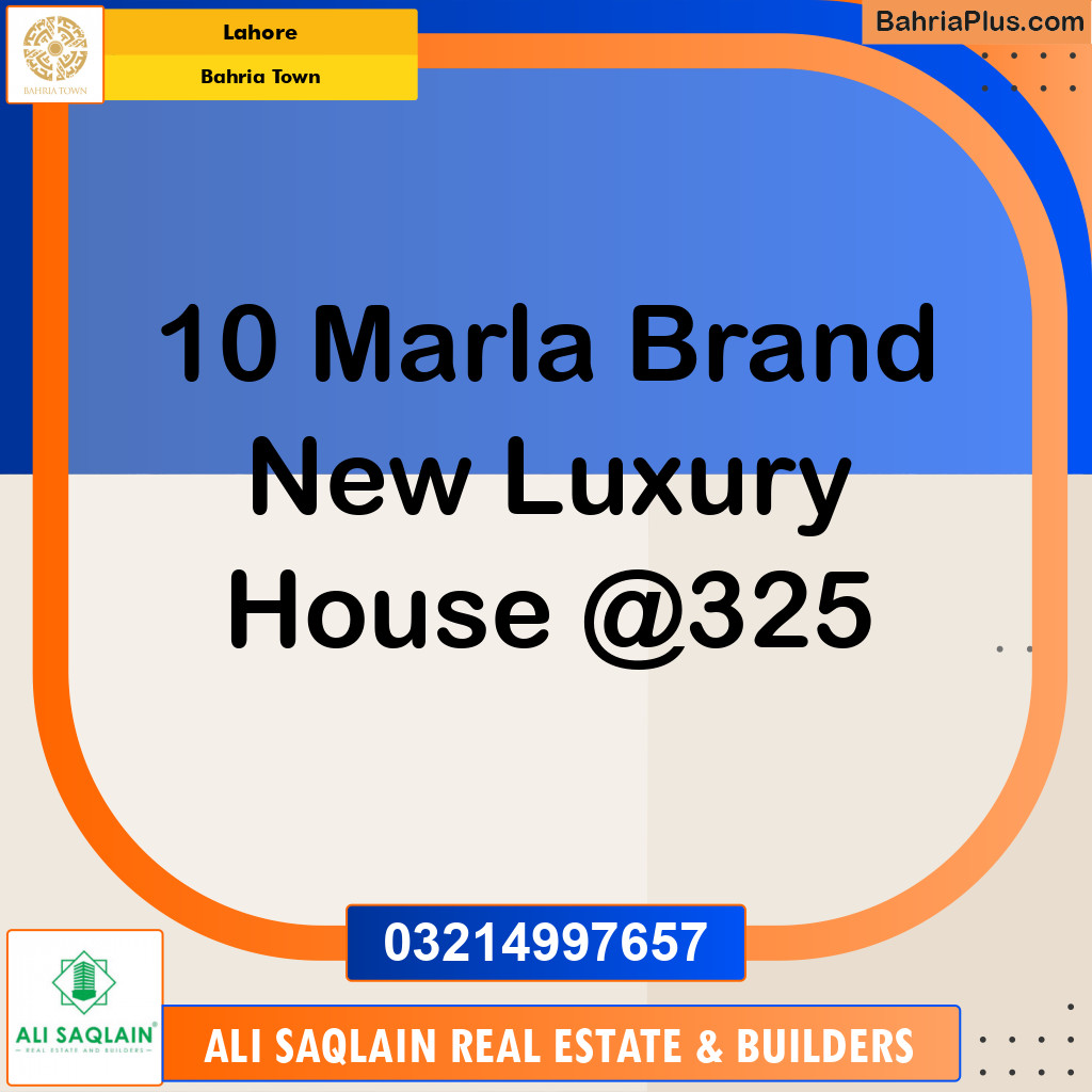 Residential House for Sale in Bahria Town, Lahore - (BP-248476)