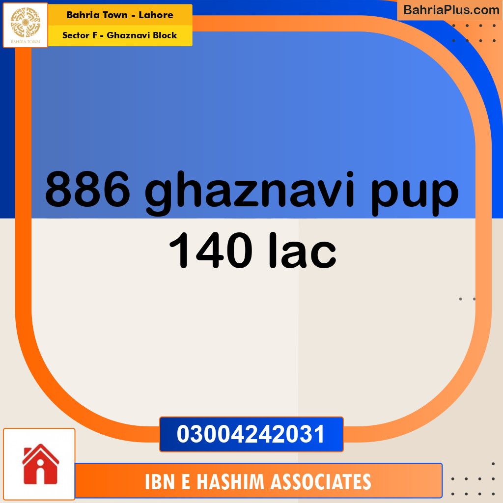 10 Marla Residential Plot for Sale in Sector F - Ghaznavi Block -  Bahria Town, Lahore - (BP-248511)