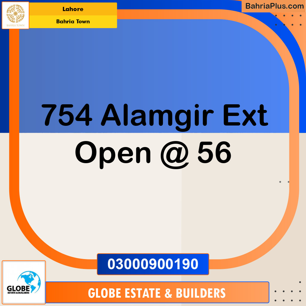 Residential Plot for Sale in Bahria Town, Lahore - (BP-248582)