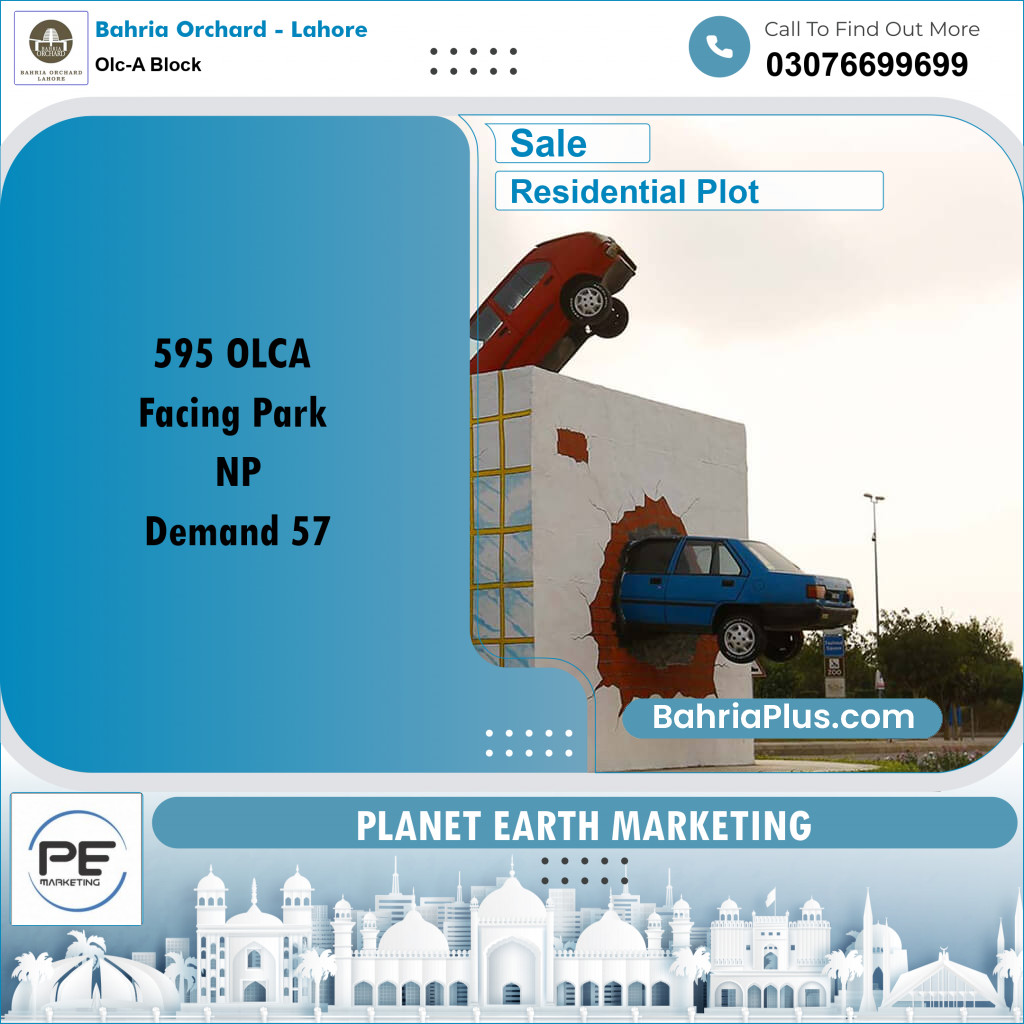 5 Marla Residential Plot for Sale in OLC-A Block -  Bahria Orchard, Lahore - (BP-248969)