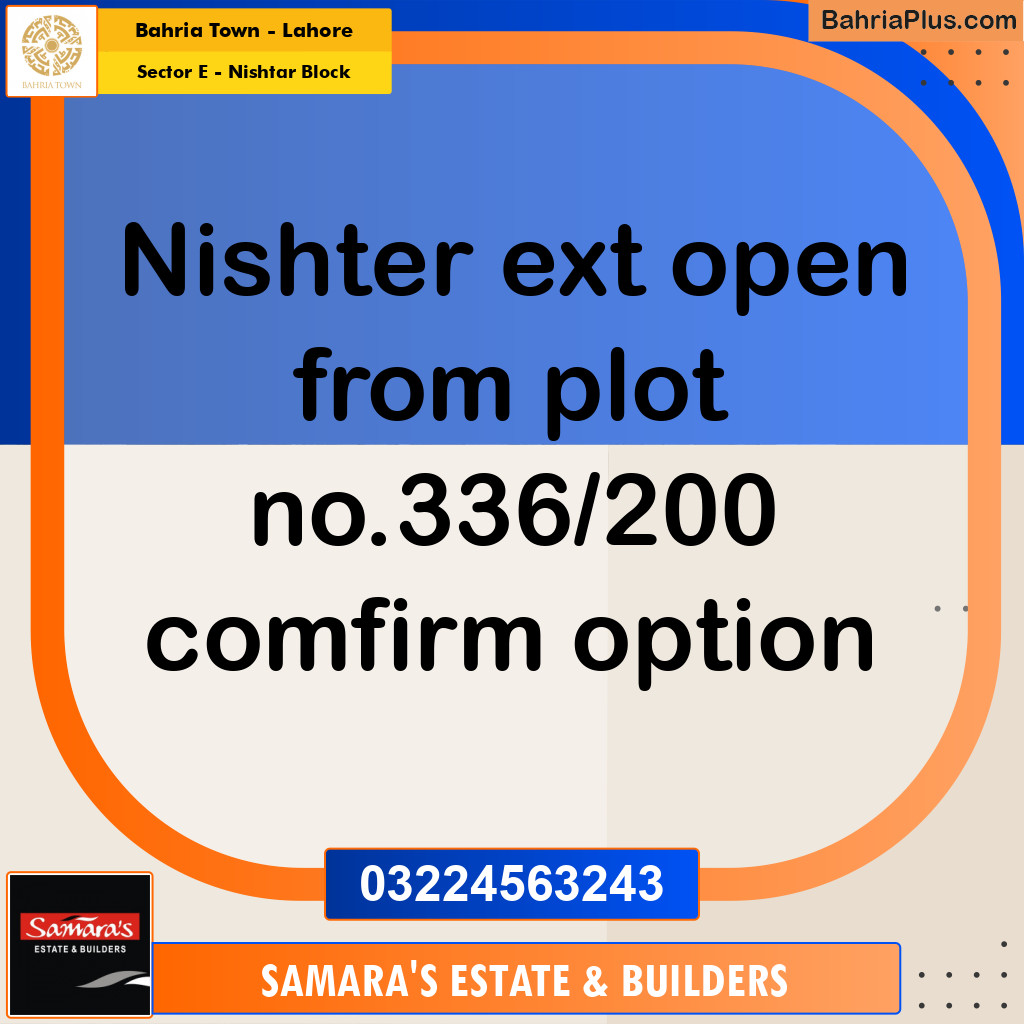 5 Marla Residential Plot for Sale in Sector E - Nishtar Block -  Bahria Town, Lahore - (BP-249455)