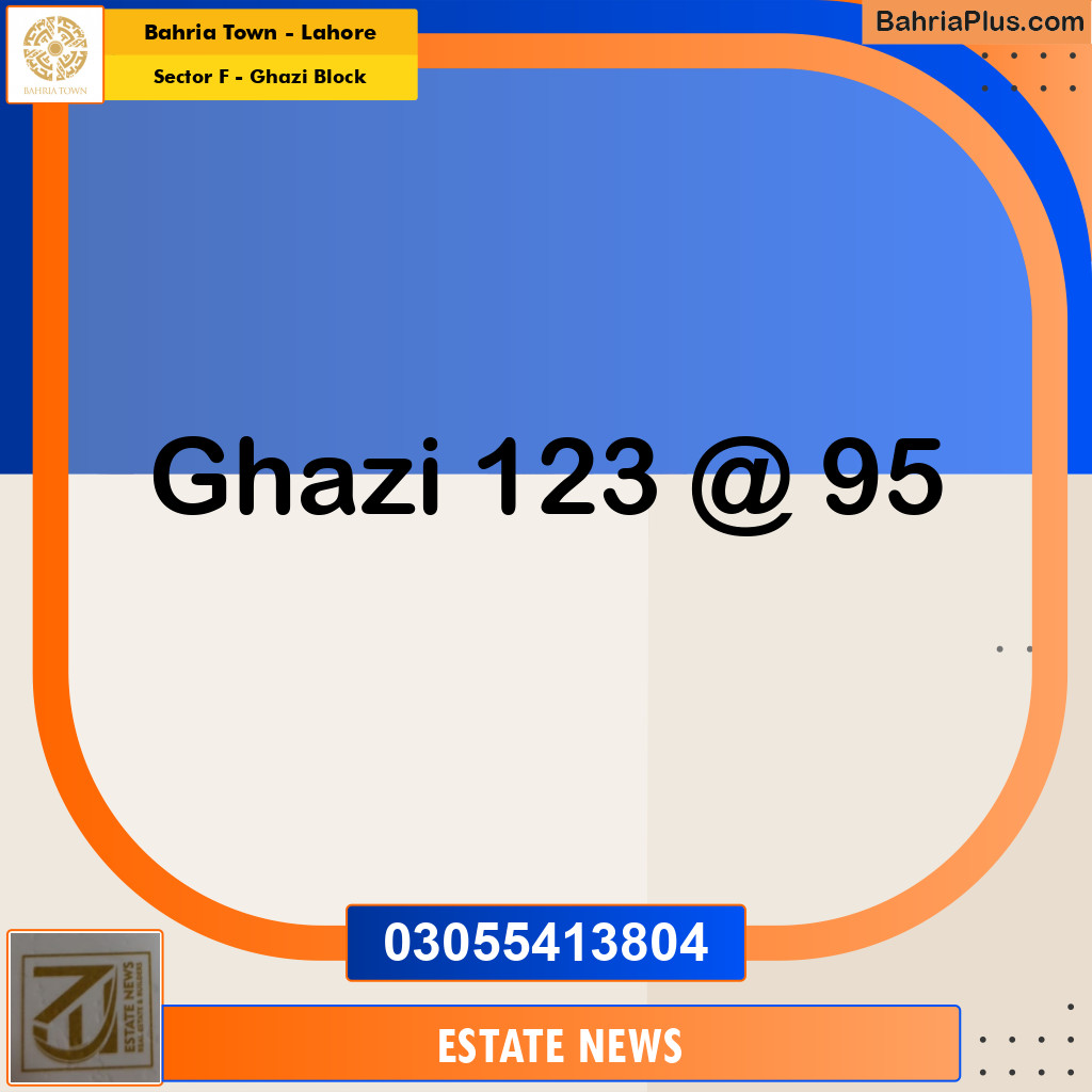 Residential Plot for Sale in Sector F - Ghazi Block -  Bahria Town, Lahore - (BP-249458)