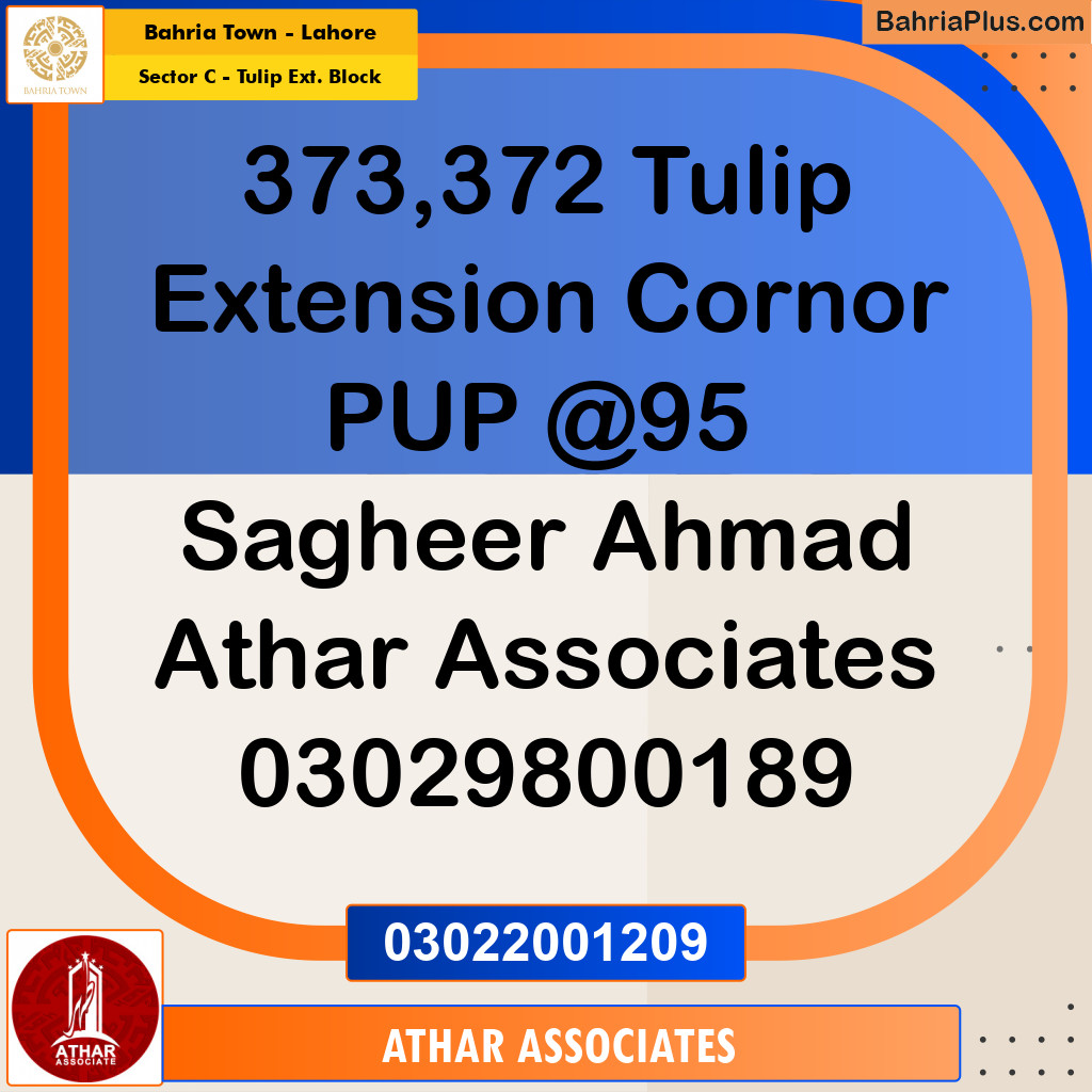 5 Marla Residential Plot for Sale in Sector C - Tulip Ext. Block -  Bahria Town, Lahore - (BP-249580)