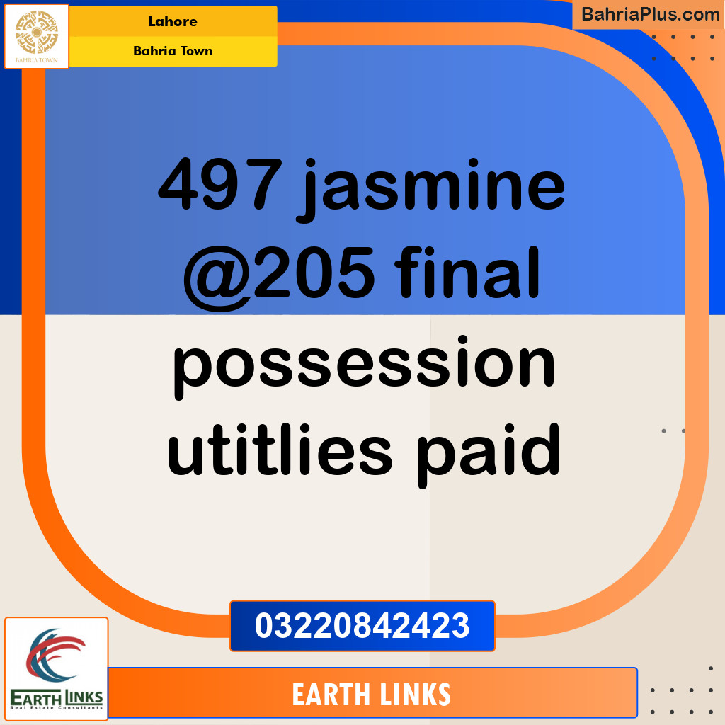 Residential Plot for Sale in Bahria Town, Lahore - (BP-250157)