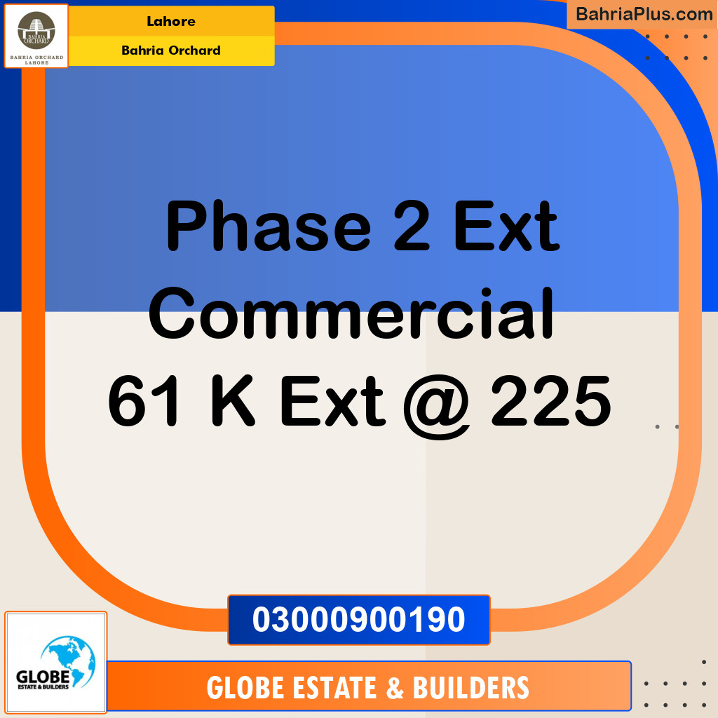 Residential Plot for Sale in Bahria Orchard, Lahore - (BP-250700)