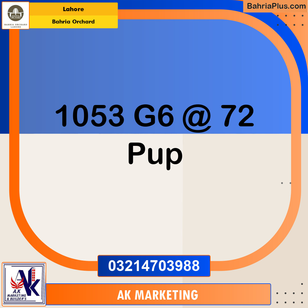 Residential Plot for Sale in Bahria Orchard, Lahore - (BP-250770)