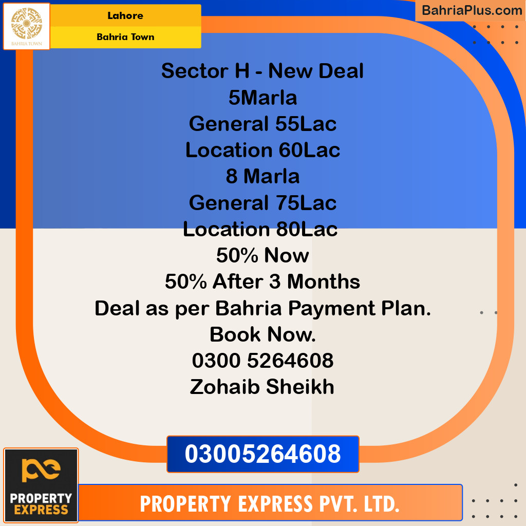 Residential Plot for Sale in Bahria Town, Lahore - (BP-251908)