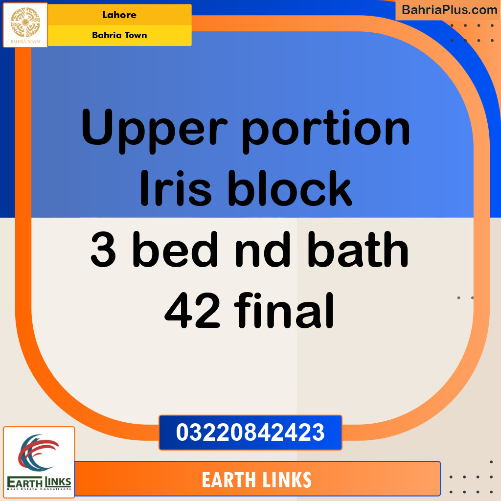 Residential House for Rent in Bahria Town, Lahore - (BP-252827)