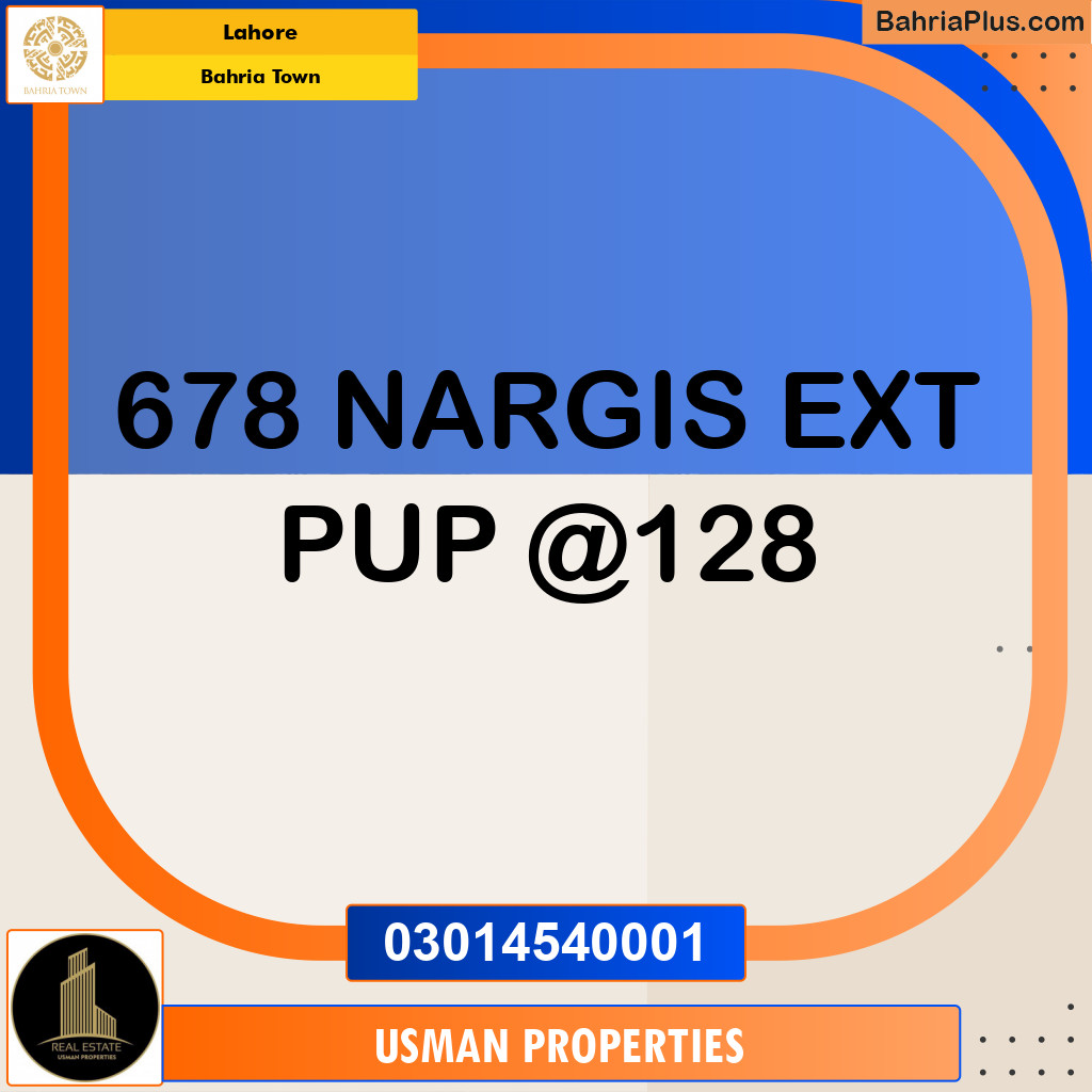 Residential Plot for Sale in Bahria Town, Lahore - (BP-253804)