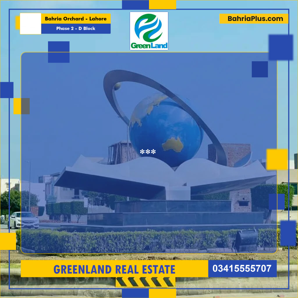 5 Marla Residential Plot for Sale in Phase 2 - D Block -  Bahria Orchard, Lahore - (BP-254667)