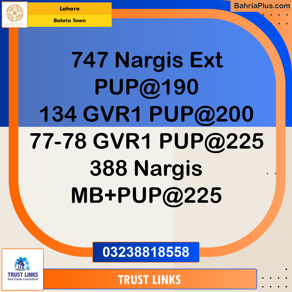 Residential Plot for Sale in Bahria Town, Lahore - (BP-255090)