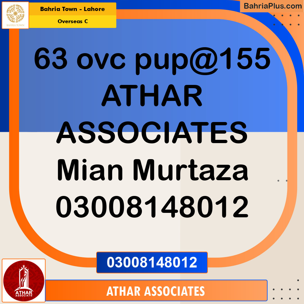 10 Marla Residential Plot for Sale in Overseas C -  Bahria Town, Lahore - (BP-255309)