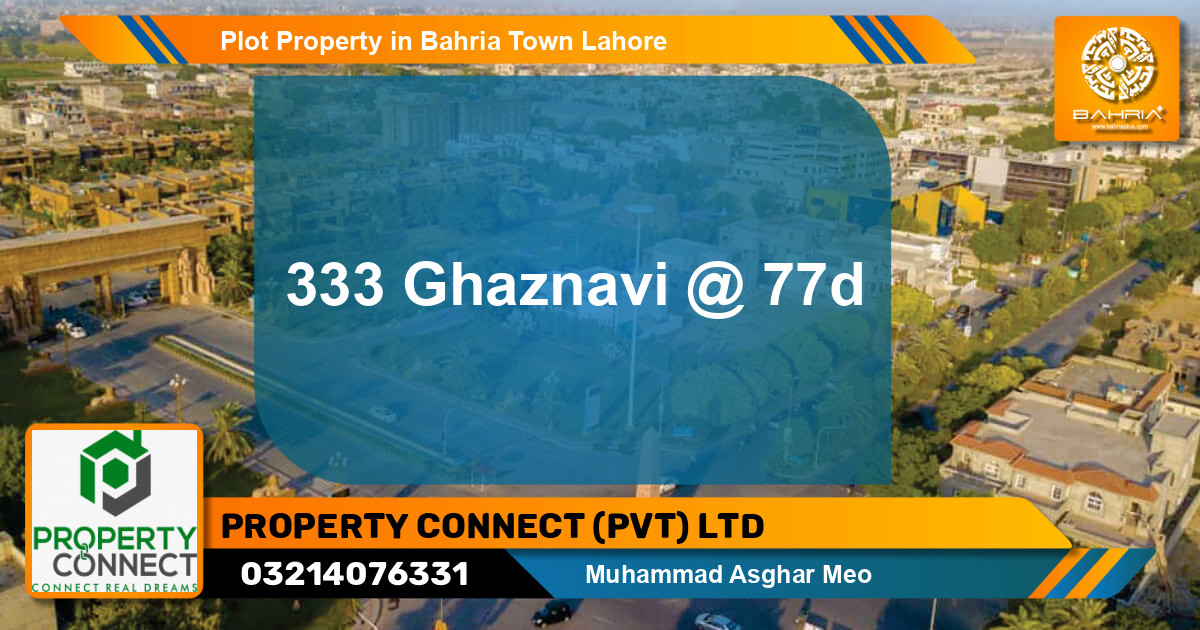 Residential Plot for Sale in Bahria Town, Lahore - (BP-25563)