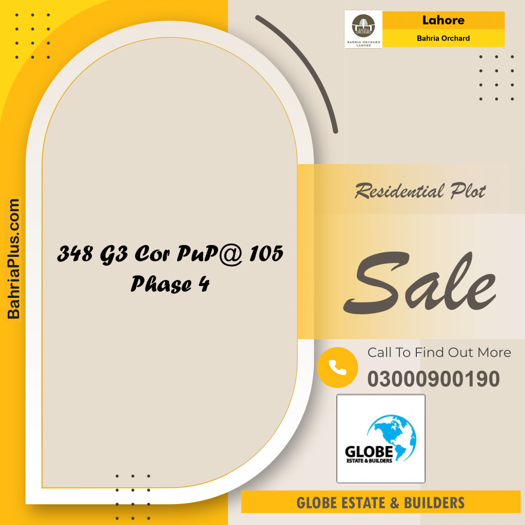 Residential Plot for Sale in Bahria Orchard, Lahore - (BP-255730)