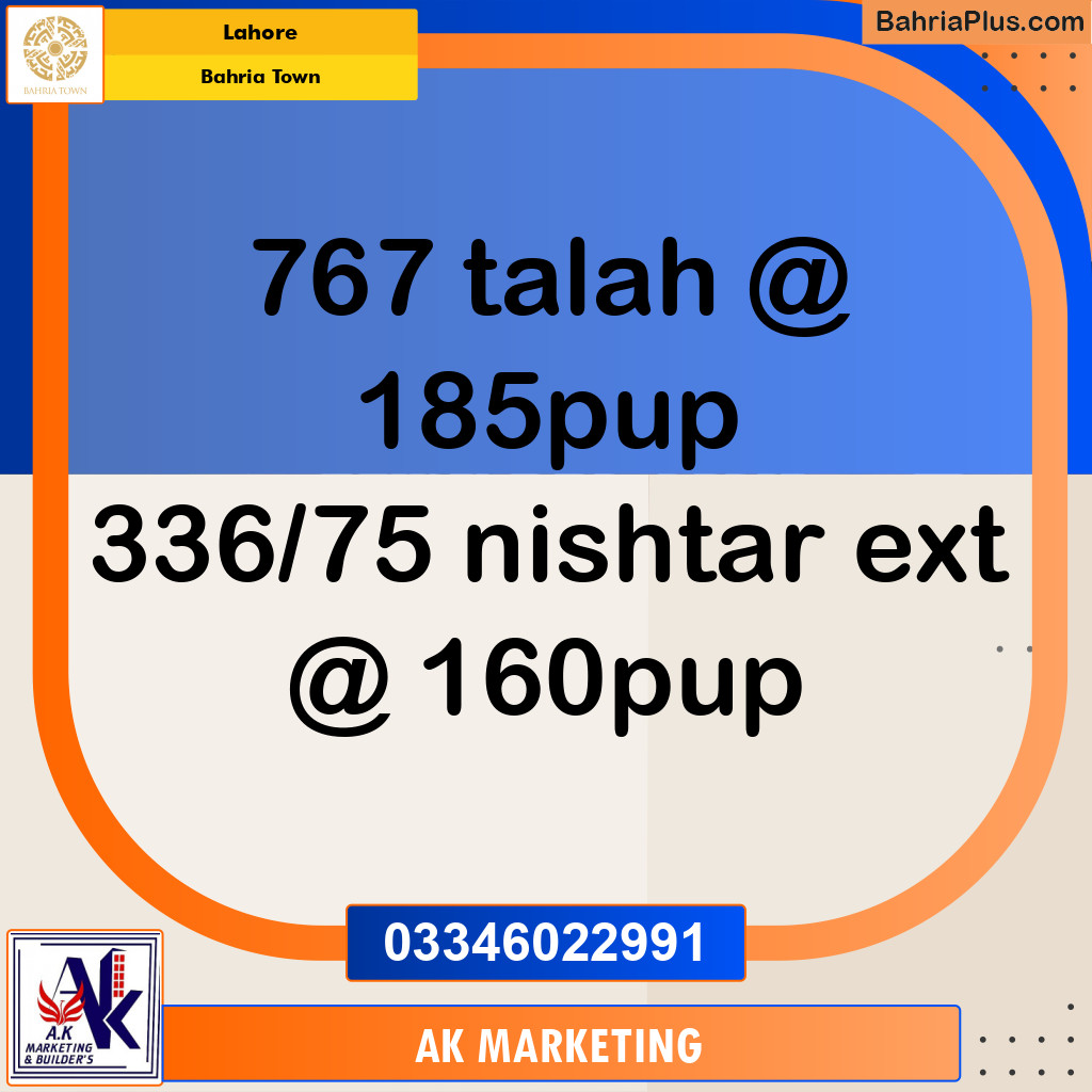 10 Marla Residential Plot for Sale in Bahria Town, Lahore - (BP-256257)