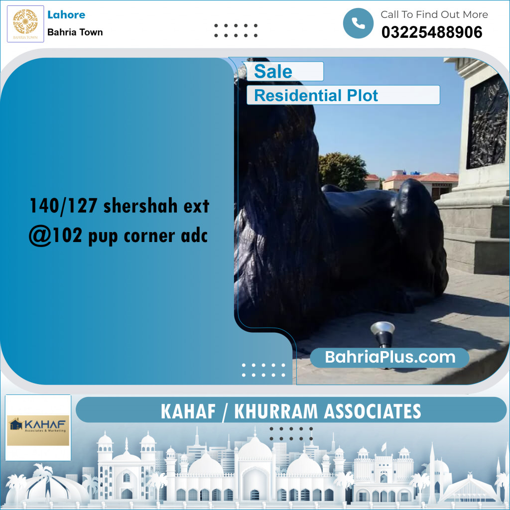 Residential Plot for Sale in Bahria Town, Lahore - (BP-256596)