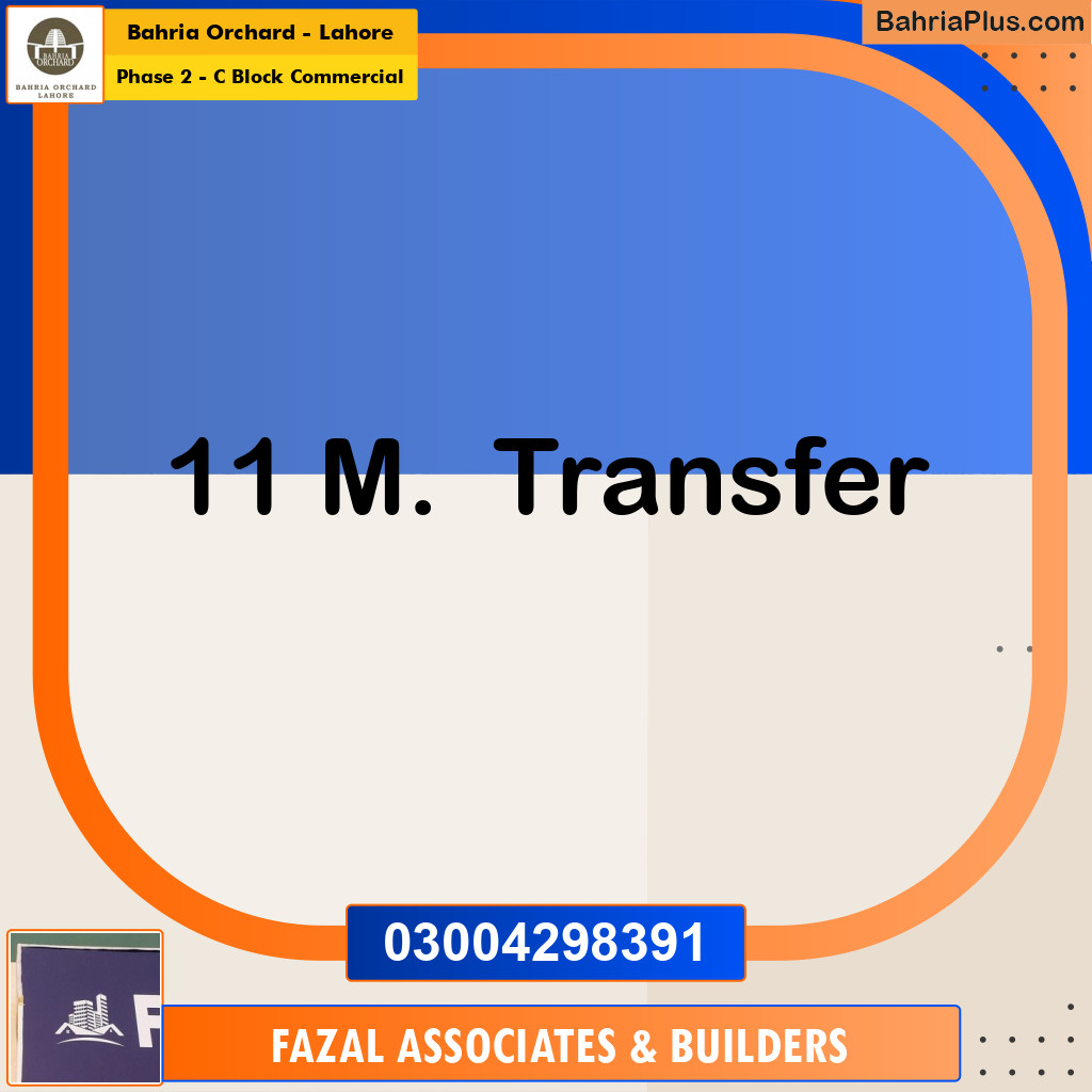 5 Marla Commercial Plot for Sale in Phase 2 - C Block Commercial -  Bahria Orchard, Lahore - (BP-258169)