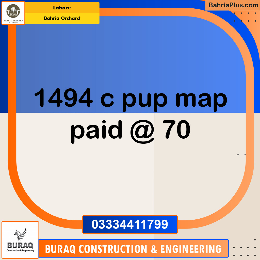 Residential Plot for Sale in Bahria Orchard, Lahore - (BP-258429)