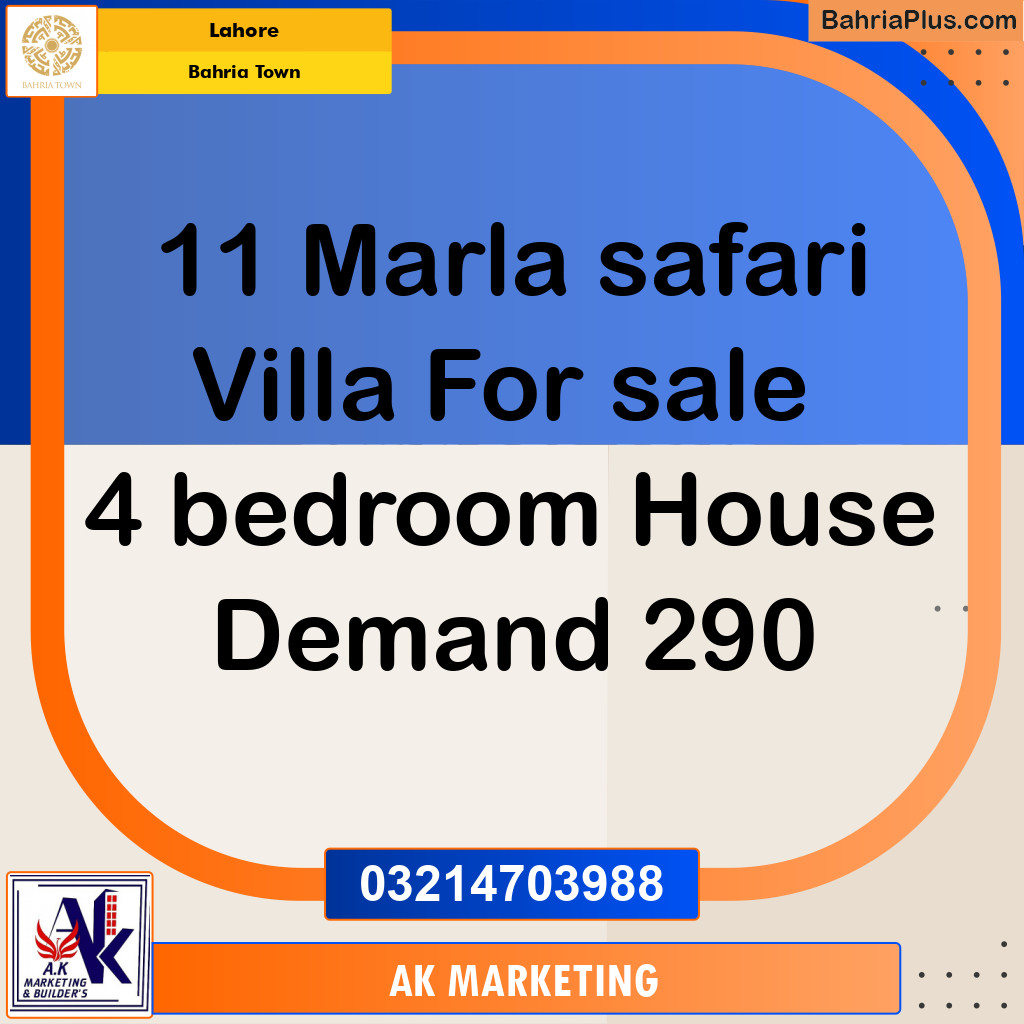 Residential House for Sale in Bahria Town, Lahore - (BP-258815)