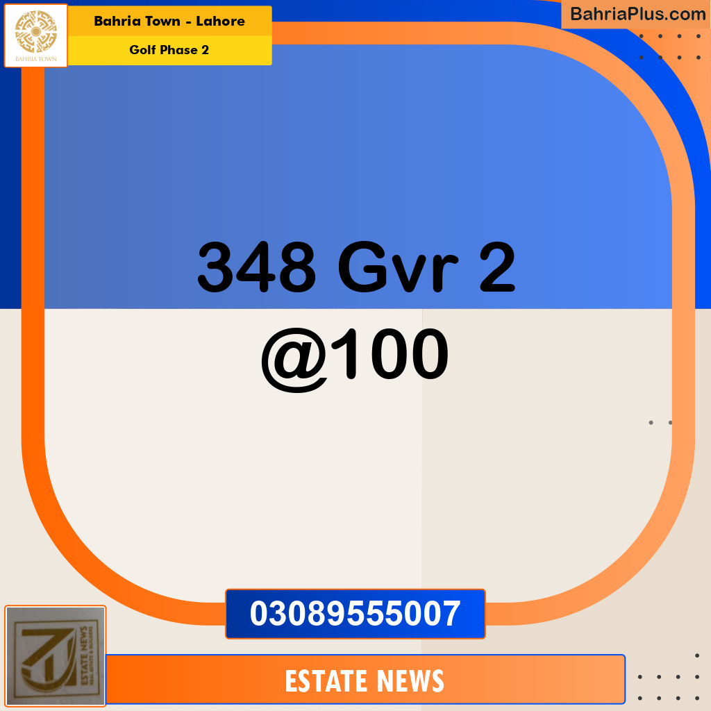 Residential Plot for Sale in Golf Phase 2 -  Bahria Town, Lahore - (BP-259108)