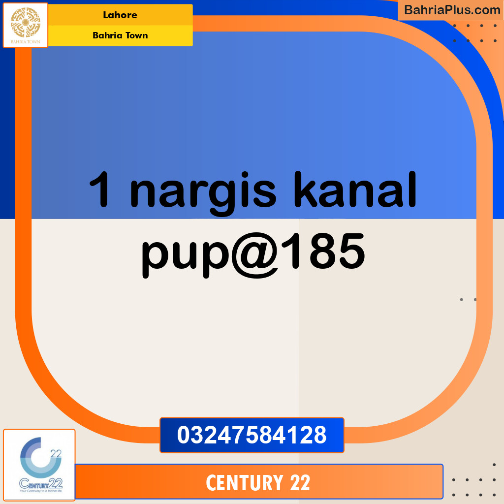 20 Marla Residential Plot for Sale in Bahria Town, Lahore - (BP-259328)