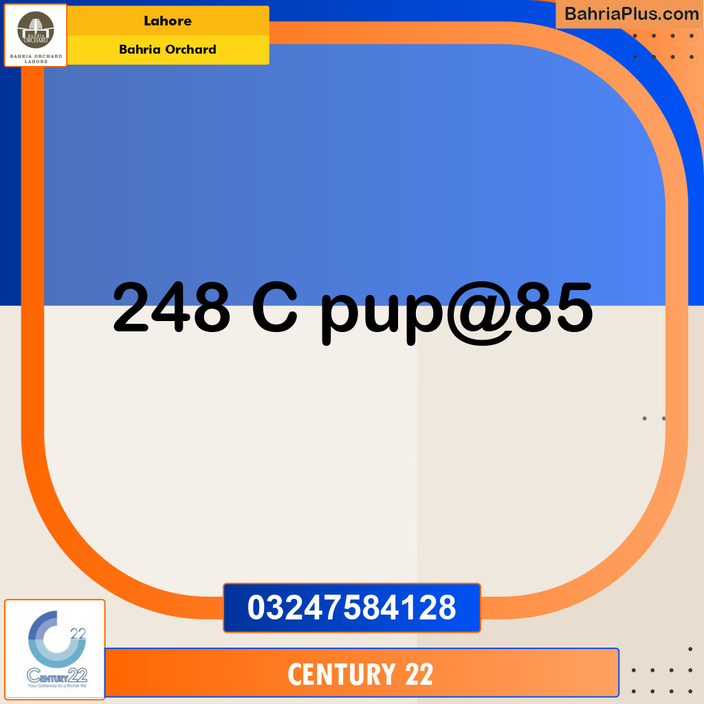 8 Marla Residential Plot for Sale in Bahria Orchard, Lahore - (BP-259330)