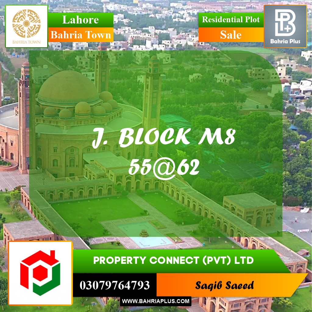 Residential Plot for Sale in Bahria Town, Lahore - (BP-259411)