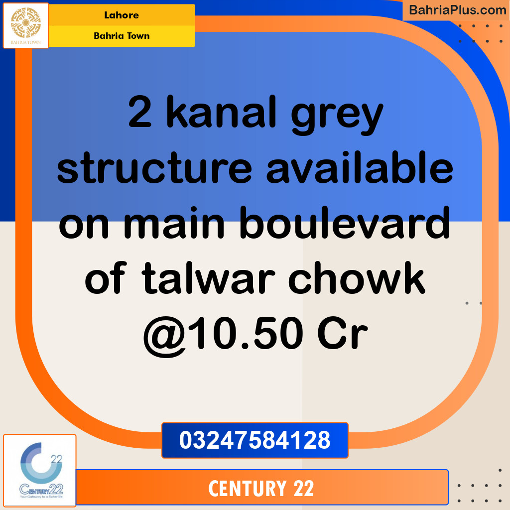 2 Kanal Residential House for Sale in Bahria Town, Lahore - (BP-259892)