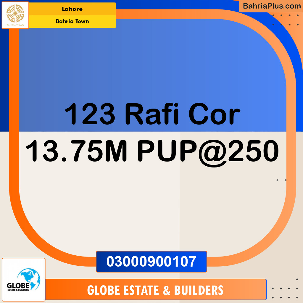 Residential Plot for Sale in Bahria Town, Lahore - (BP-261376)