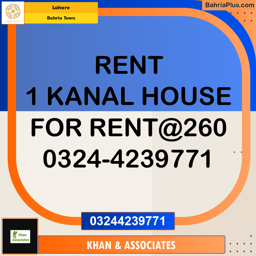 Residential Plot for Sale in Bahria Town, Lahore - (BP-262058)