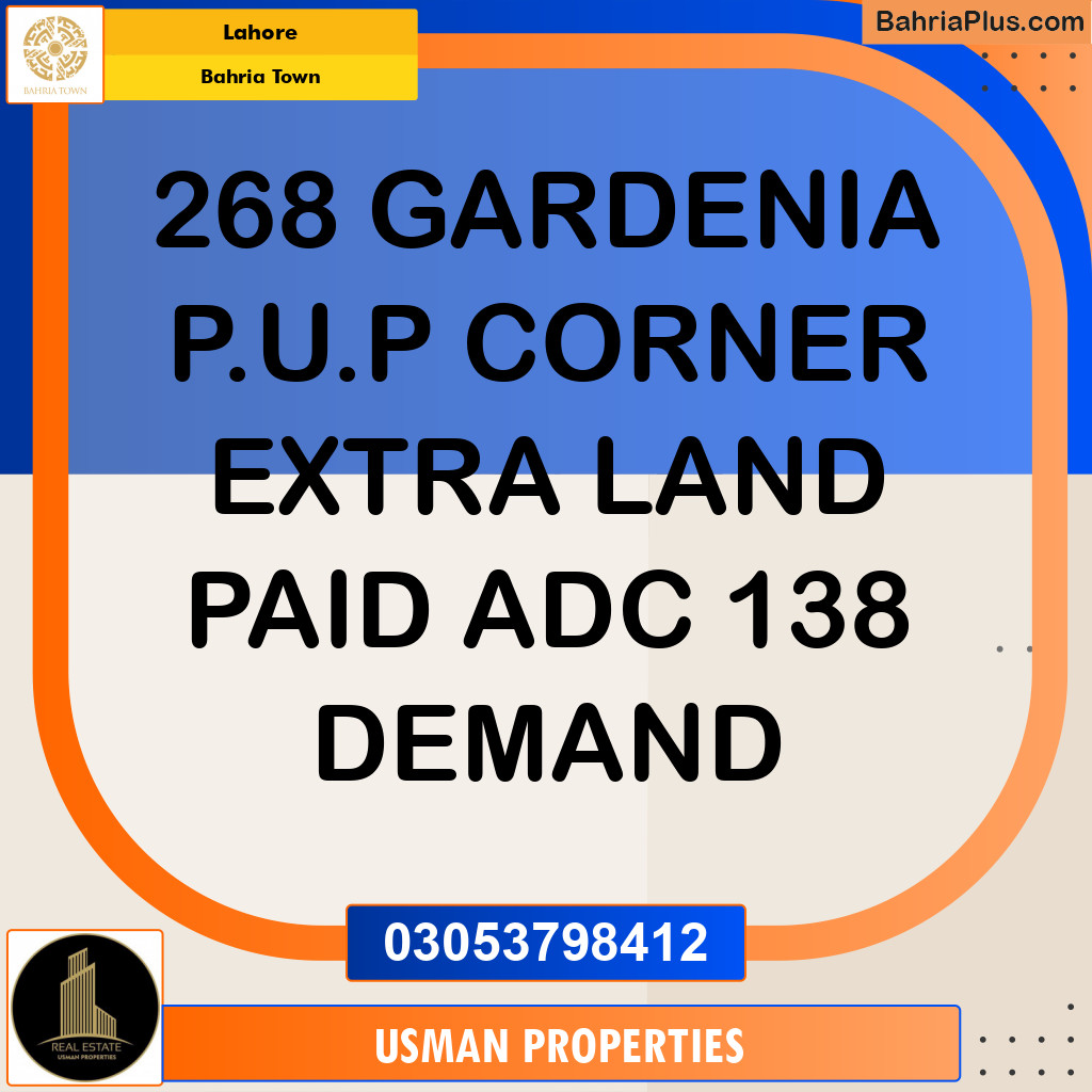 Residential Plot for Sale in Bahria Town, Lahore - (BP-263852)