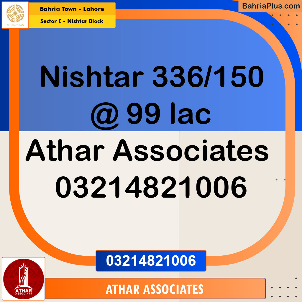 5 Marla Residential Plot for Sale in Sector E - Nishtar Block -  Bahria Town, Lahore - (BP-264103)