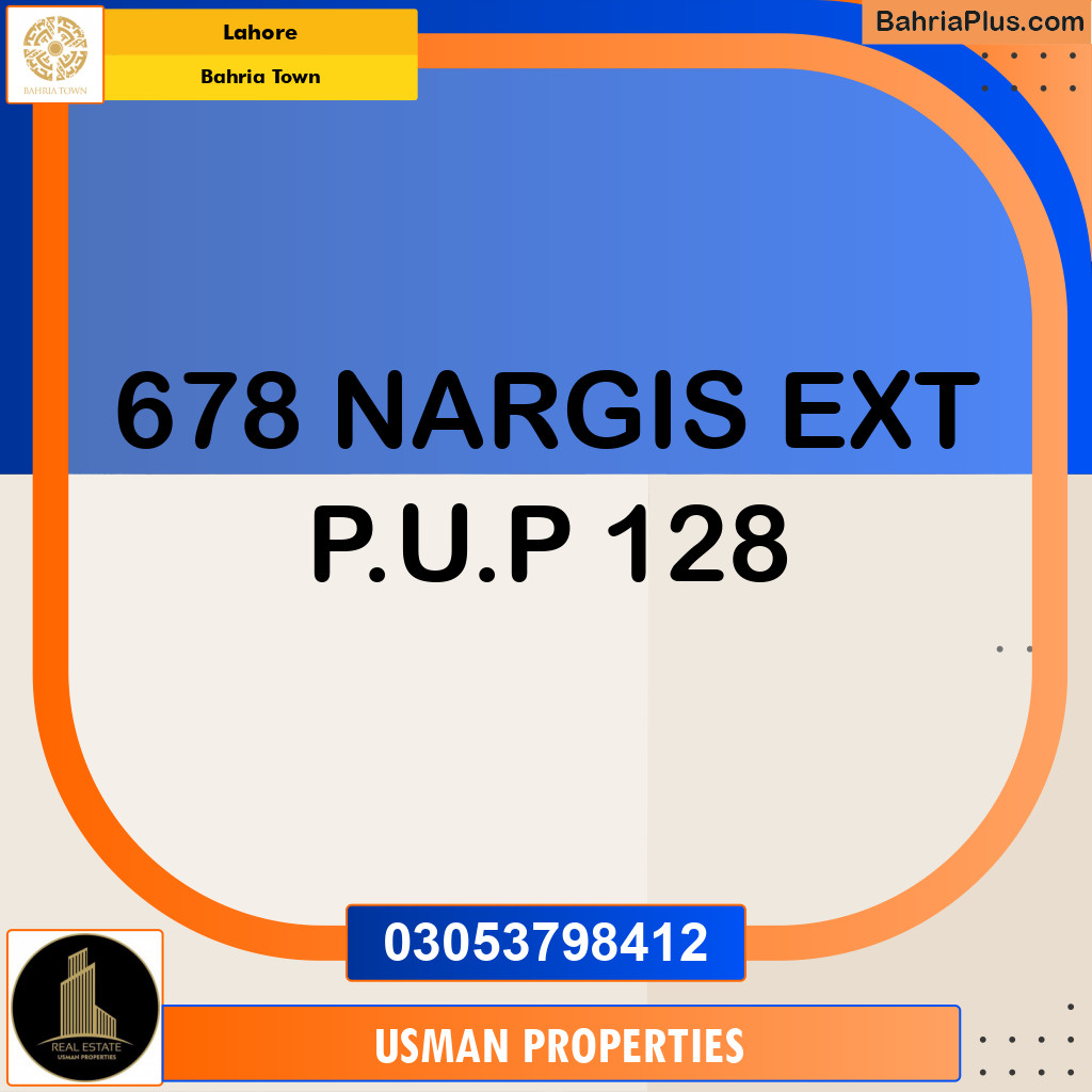 Residential Plot for Sale in Bahria Town, Lahore - (BP-264378)