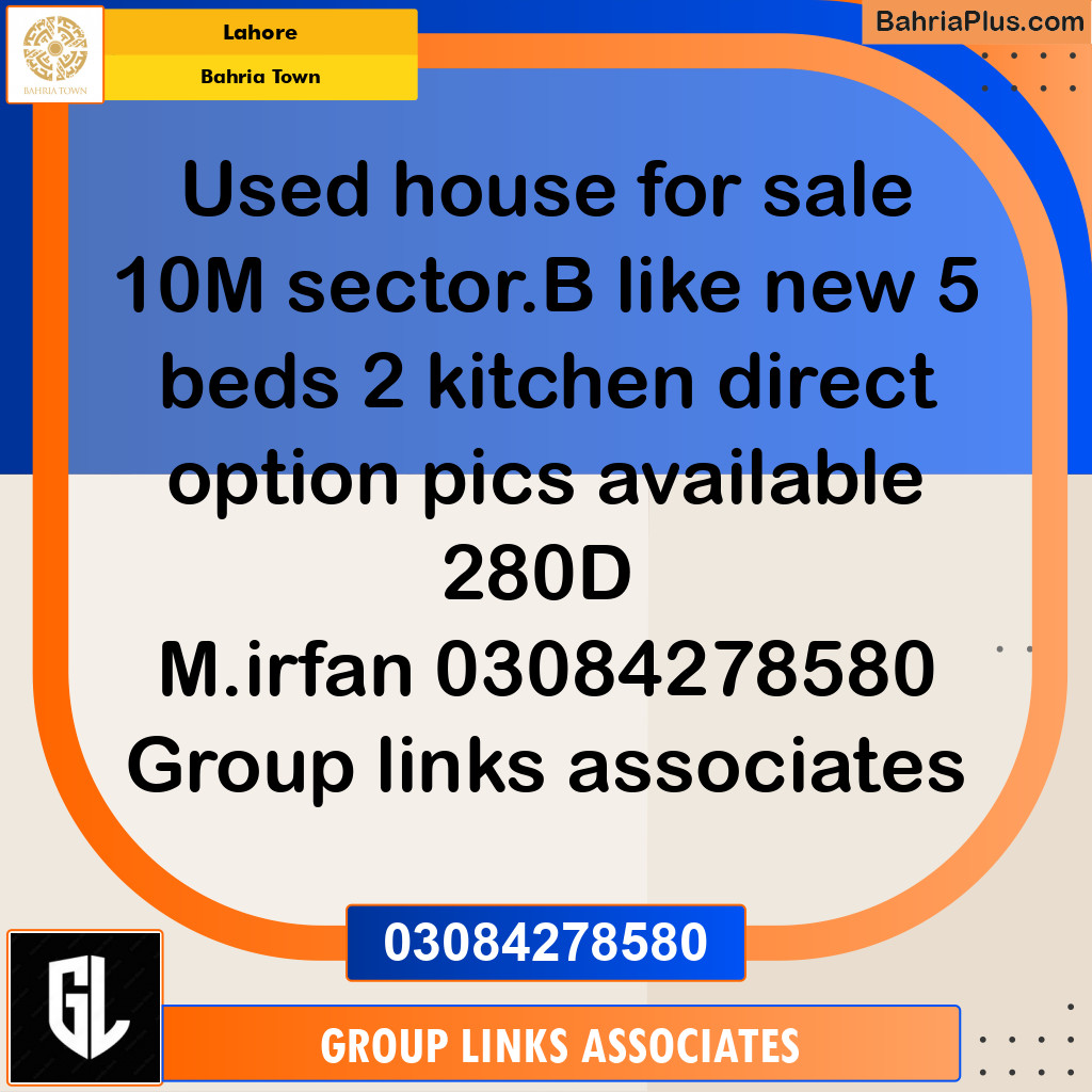 Residential House for Sale in Bahria Town, Lahore - (BP-264894)