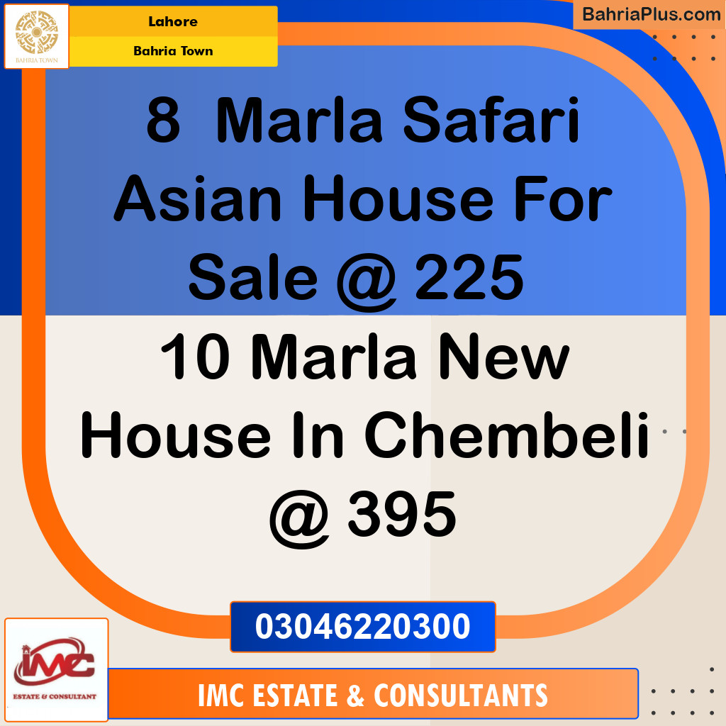 Residential Plot for Sale in Bahria Town, Lahore - (BP-265329)