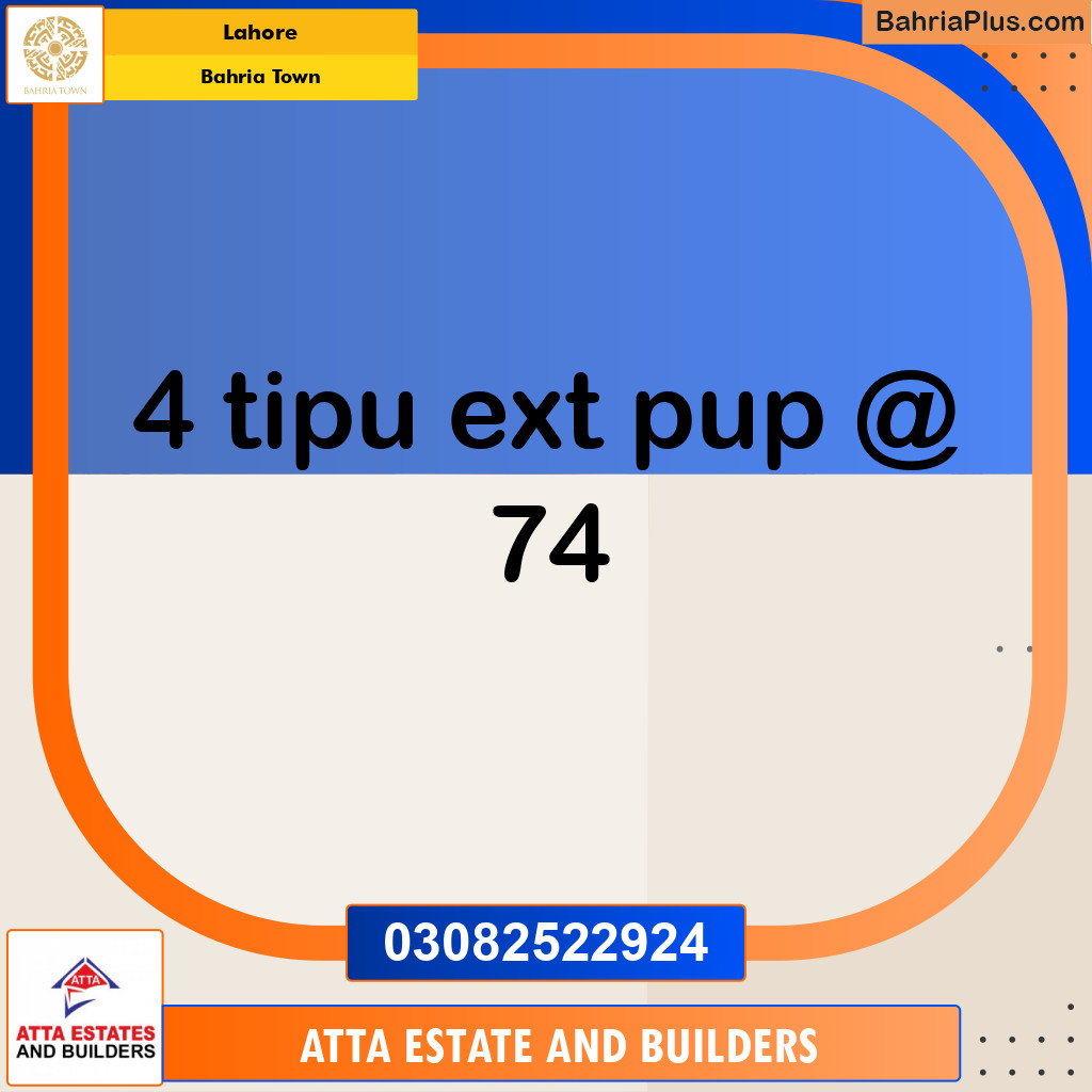 Residential Plot for Sale in Bahria Town, Lahore - (BP-265347)