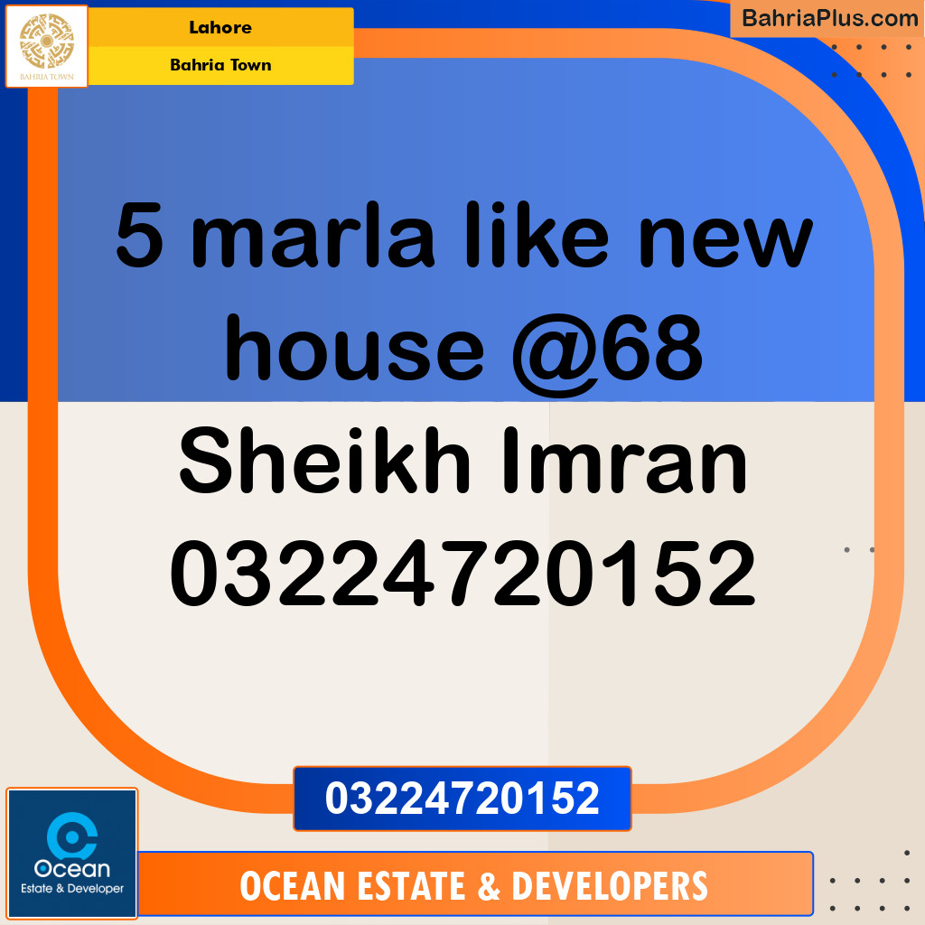 Residential House for Rent in Bahria Town, Lahore - (BP-266400)