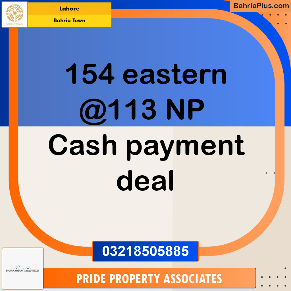 Residential Plot for Sale in Bahria Town, Lahore - (BP-266444)