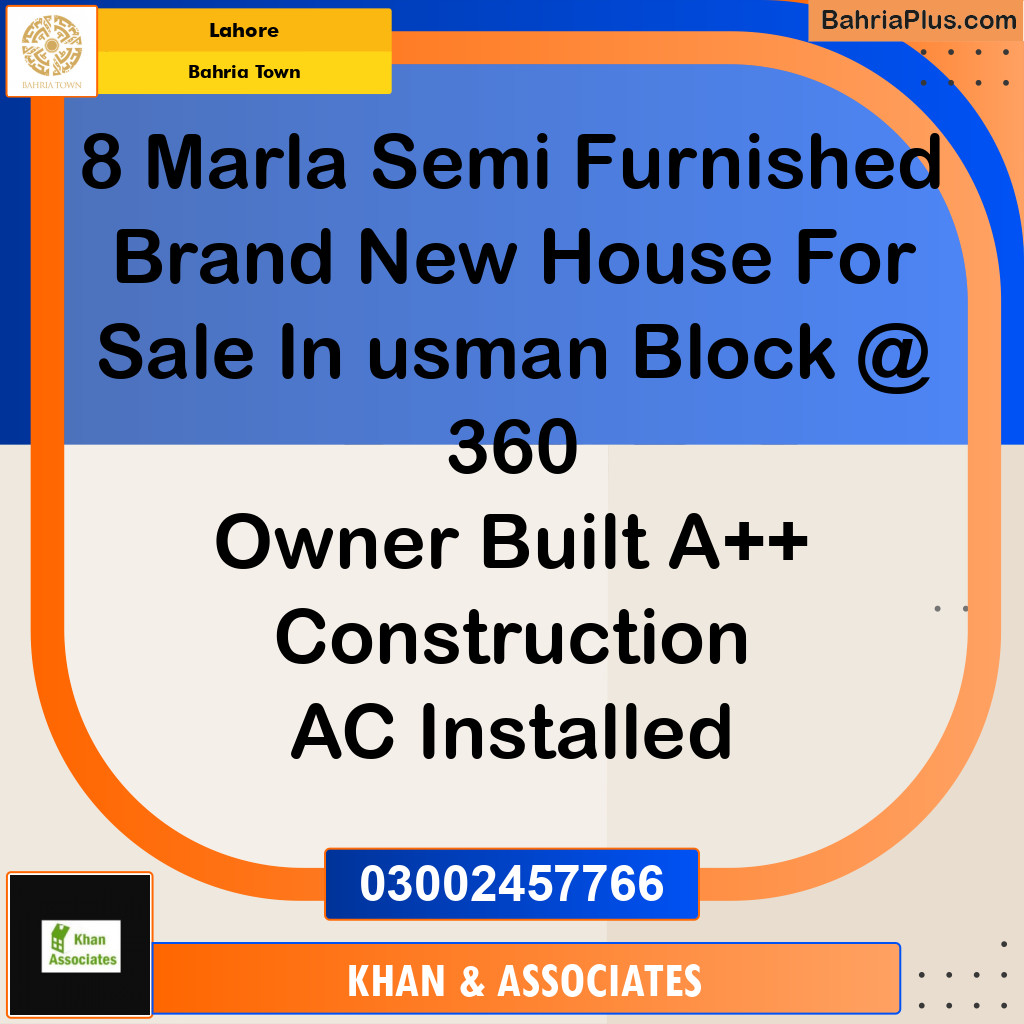 Residential Plot for Sale in Bahria Town, Lahore - (BP-266650)