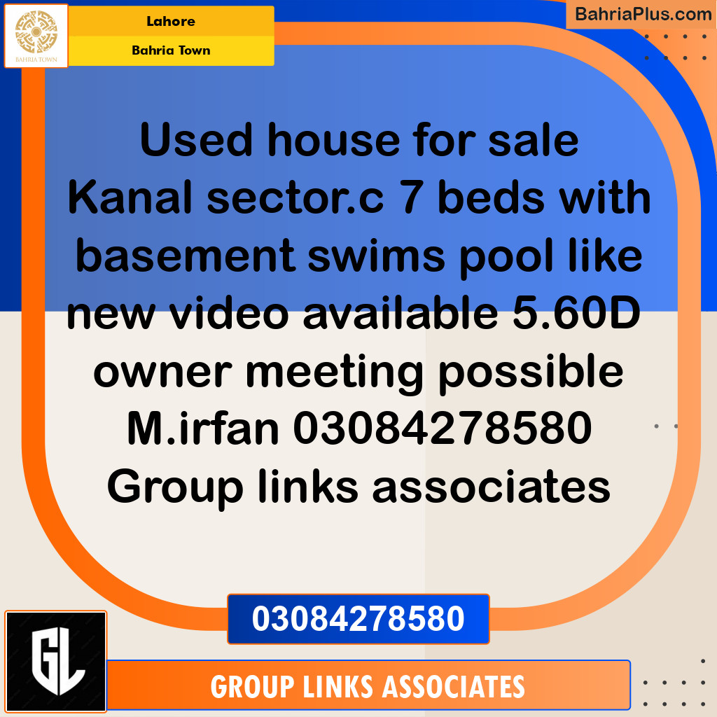 Residential House for Sale in Bahria Town, Lahore - (BP-267624)