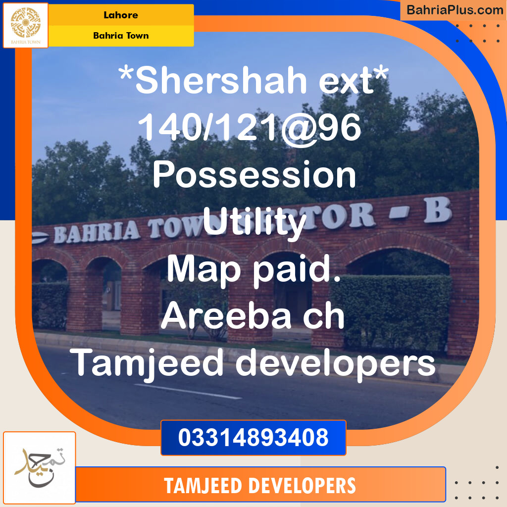 Residential Plot for Sale in Bahria Town, Lahore - (BP-268144)