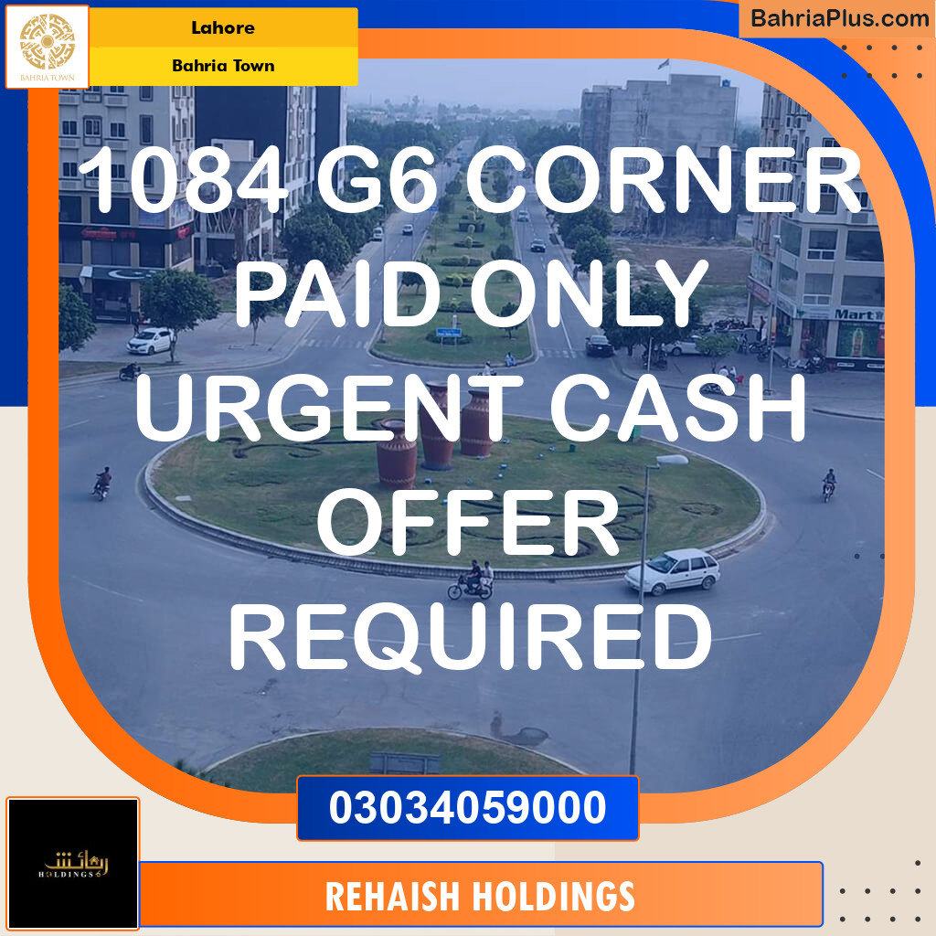 Residential Plot for Sale in Bahria Town, Lahore - (BP-270592)