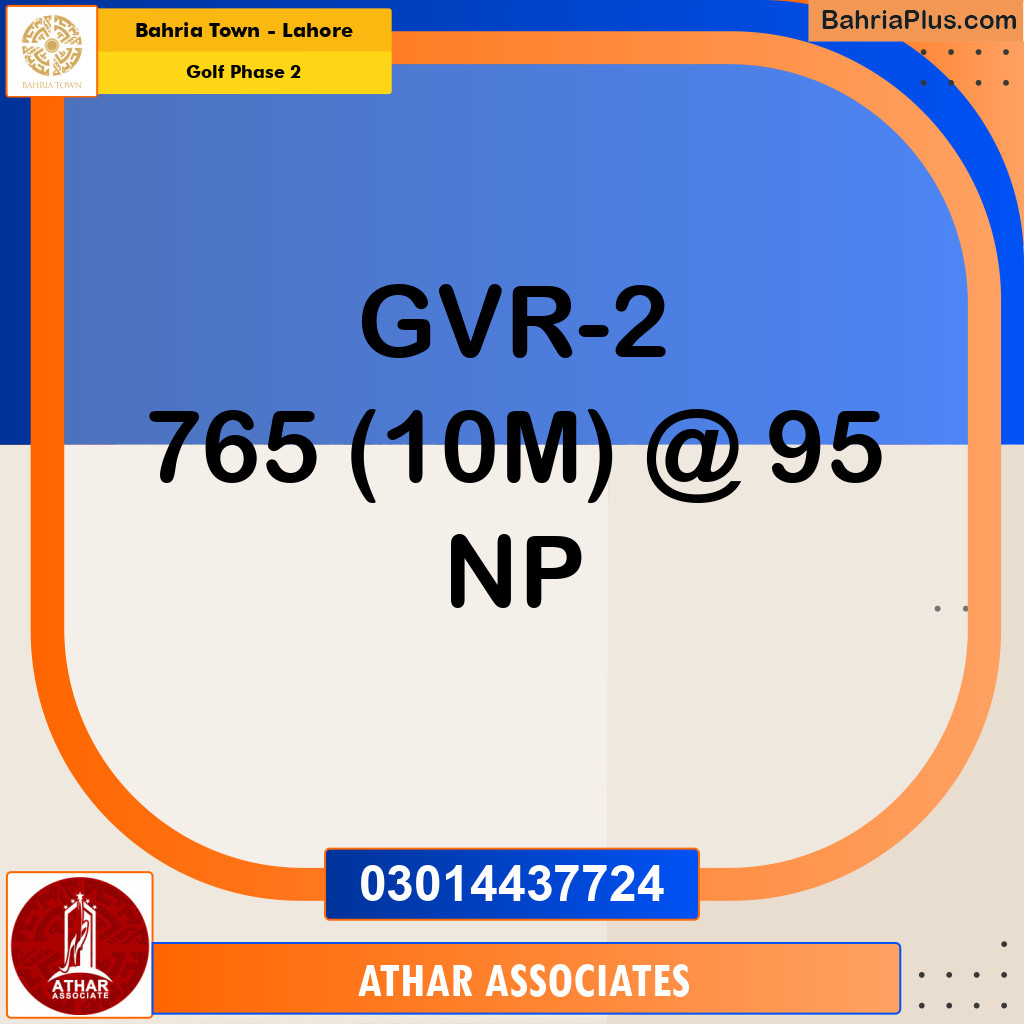 10 Marla Residential Plot for Sale in Golf Phase 2 -  Bahria Town, Lahore - (BP-272280)