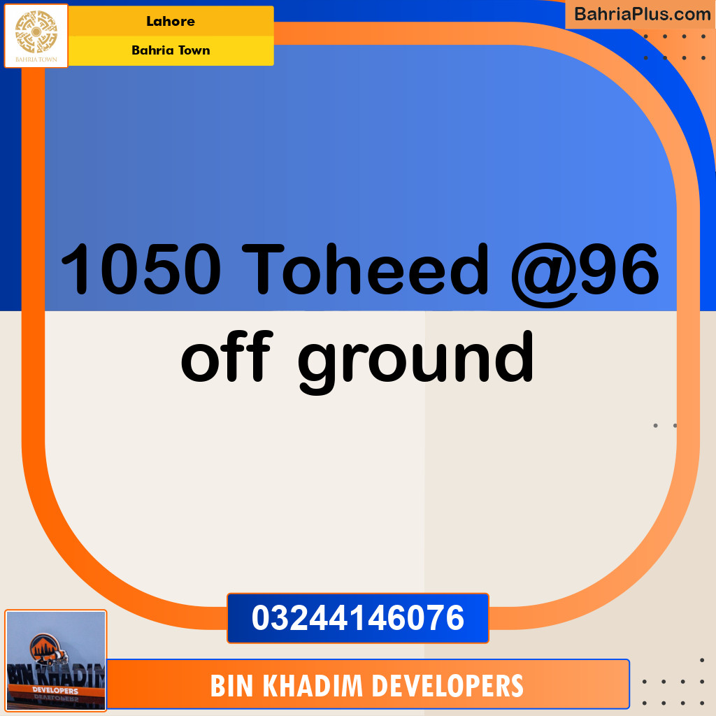 Residential Plot for Sale in Bahria Town, Lahore - (BP-272463)