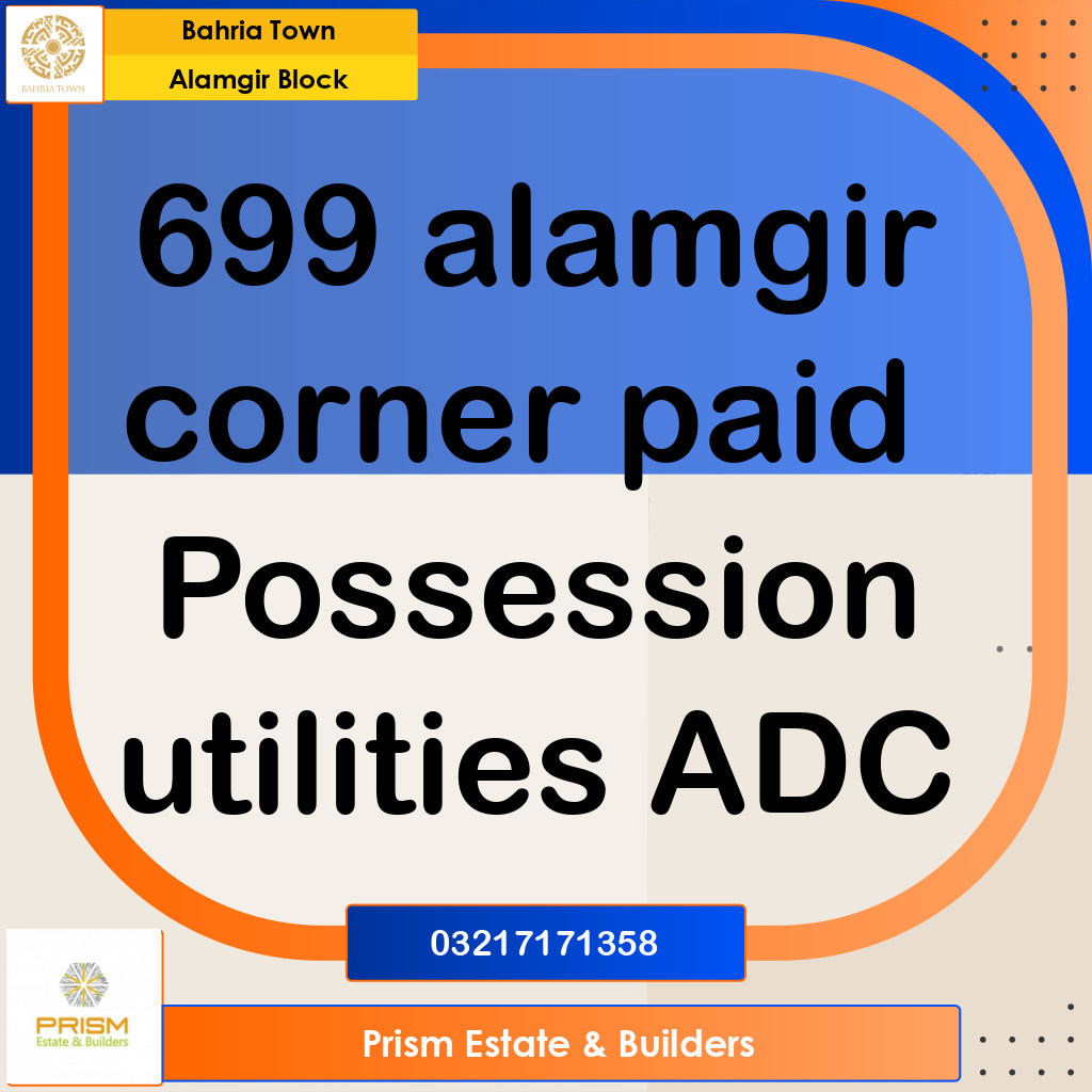 13 Marla Residential Plot for Sale in Sector F - Alamgir Block -  Bahria Town, Lahore - (BP-273048)