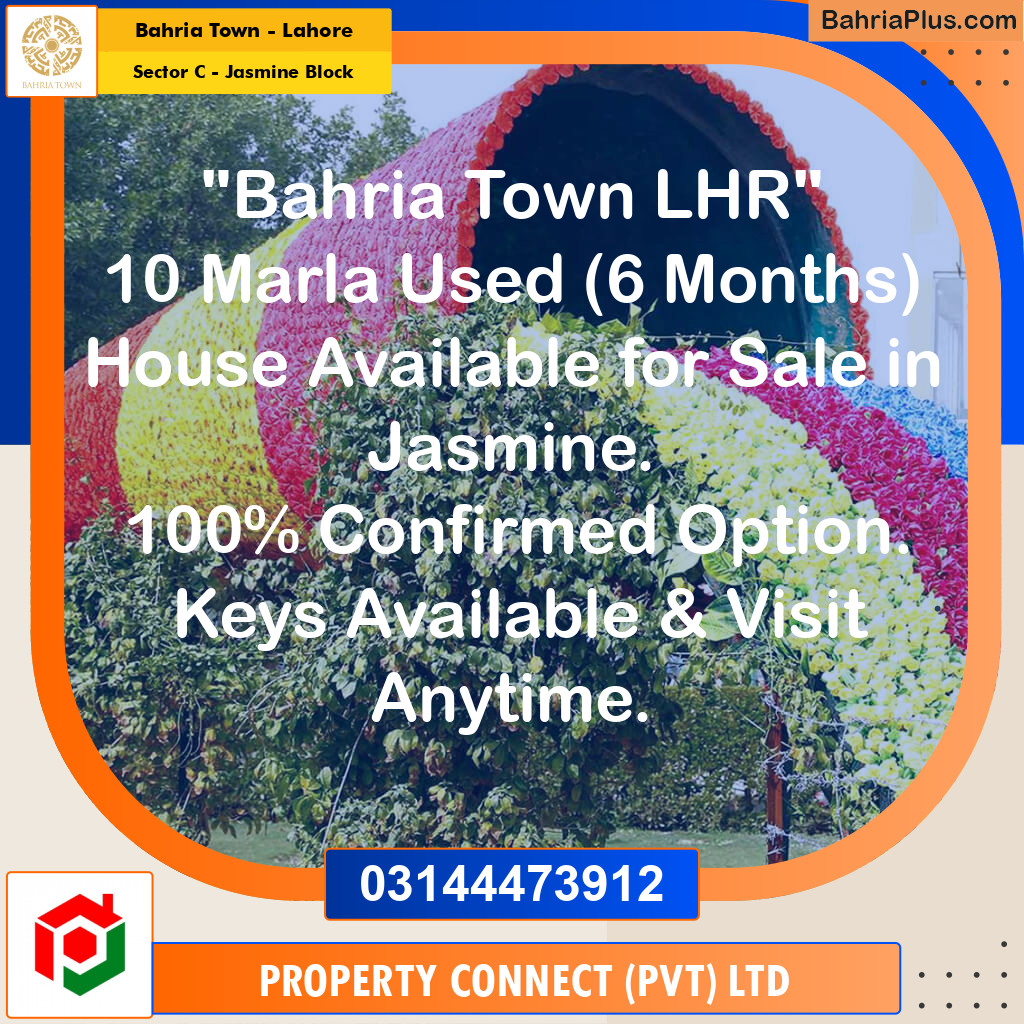 10 Marla Residential Plot for Sale in Sector C - Jasmine Block -  Bahria Town, Lahore - (BP-273408)