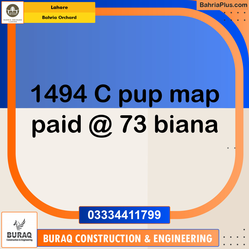 Residential Plot for Sale in Bahria Orchard, Lahore - (BP-273556)